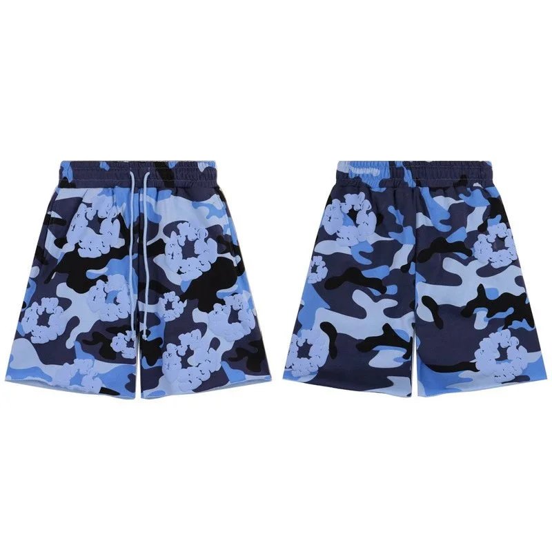 Bra8657 camouflage blue