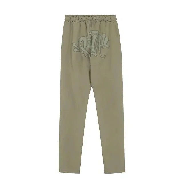 Military green trousers