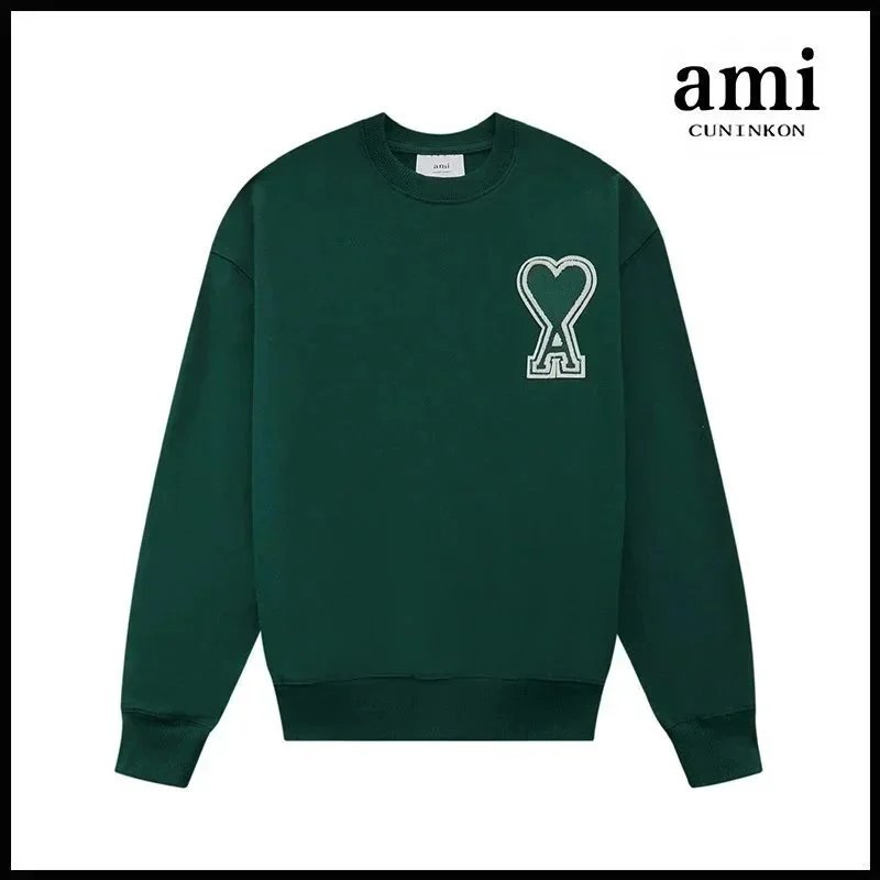 Dark green 611 badge round neck model